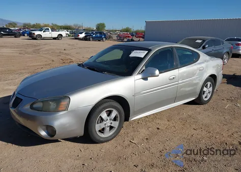 2008 Pontiac Grand Prix from USA, damaged, VIN 2G2WP552X81159920
